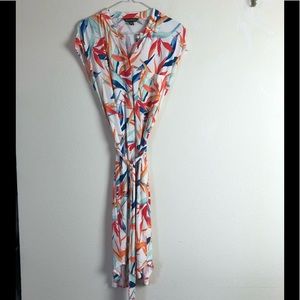 Tommy Bahama Tie Front Sleeveless Dress